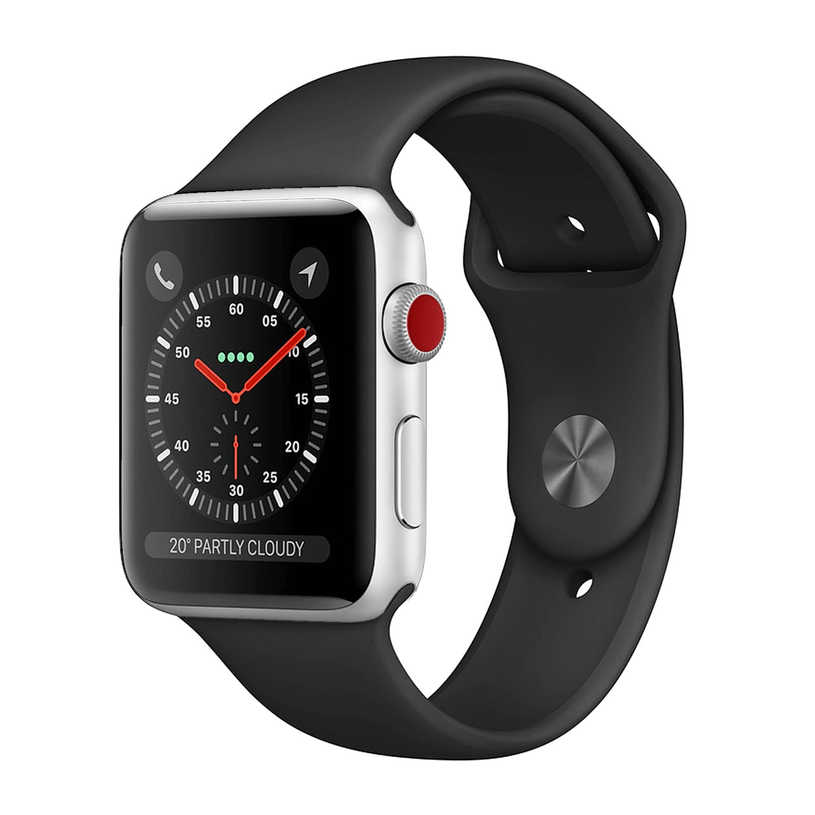 Apple Watch Series 2 Aluminum 38mm GPS WiFi Plata