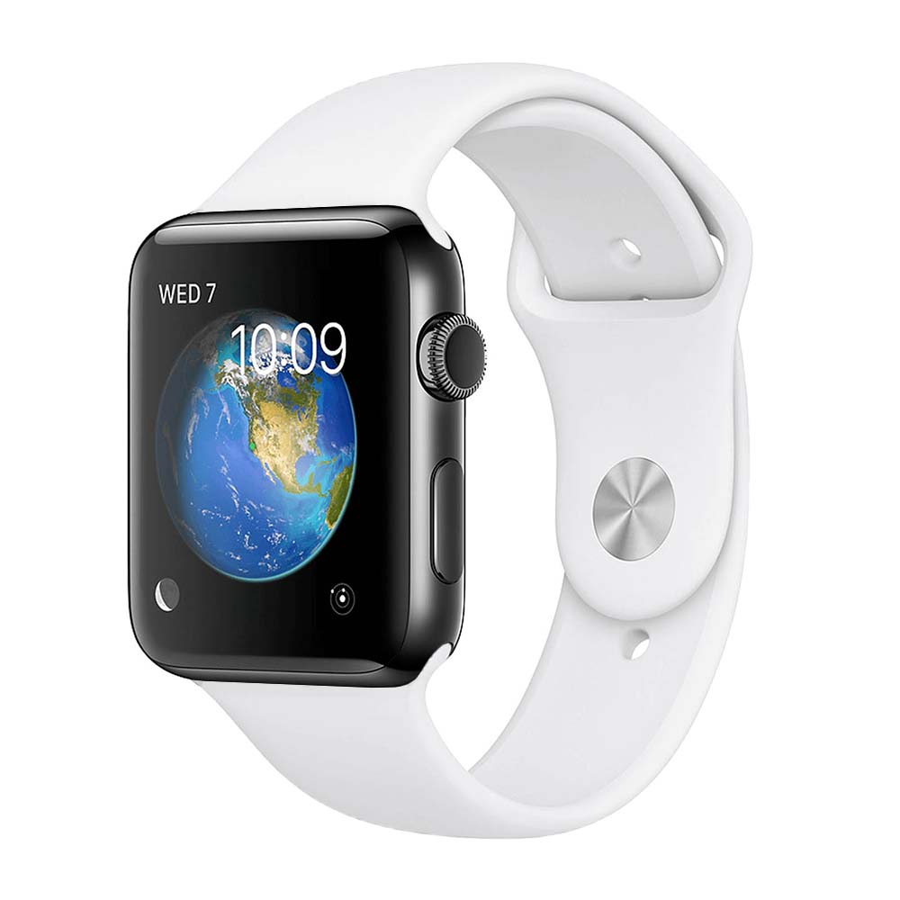 Apple Watch Series 3 Inoxidable 38mm GPS Negro Bueno WiFi