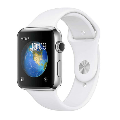 Apple Watch Series 5 Inoxidable 44mm Plata Bueno Desbloqueado